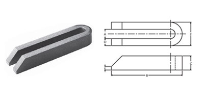  Open Ended Strap Clamp Flat