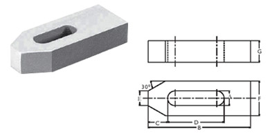 Strap Clamp Flat Din - 6134